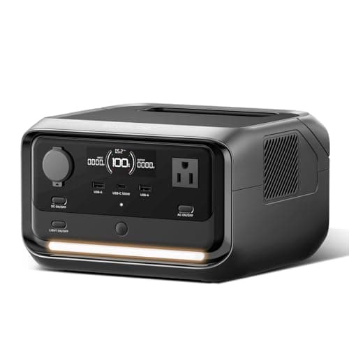 EF ECOFLOW Portable Power Station RIVER 3 Plus, 286Wh LiFePO4 Battery, 3 Up to 1200W AC Outlets, <10 MS UPS, Expandable to 858Wh, <30 dB Quiet, 1Hr Fast Charging Solar Generator for Outdoor Camping/RV - Image 1