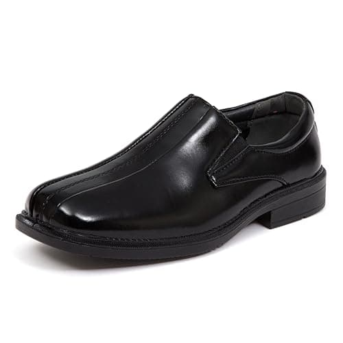 Deer Stags boys Wings Slip-on Loafer, Black, 5 W US Big Kid - Image 1