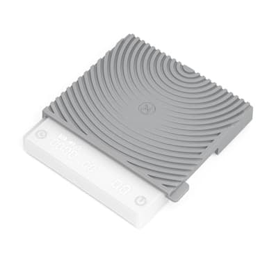 TIMEMORE Basic Mini Coffee Scale, Multifunction Electronic Espresso Scale, Weigh Digital Drip Cone Scale with Timer, Ultra Thin and LightMini Digital Food Kitchen Scale for Baking, Cooking - White - Image 1