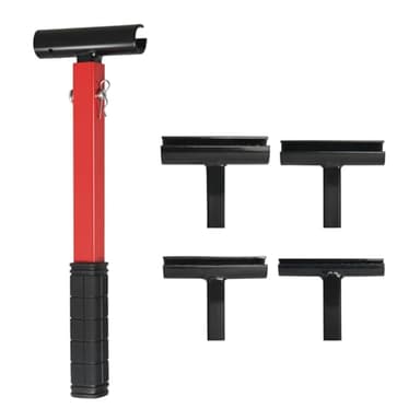 OPSOOPI 4 in 1 Door Hinge Adjustment Tool, Professional Hinge Gap Adjusting Wrench Door Hinge Adjustment Tool with Rubber Grip, Heavy Duty Hinge Bender Wrench Repair Spanner for Commercial - Image 1