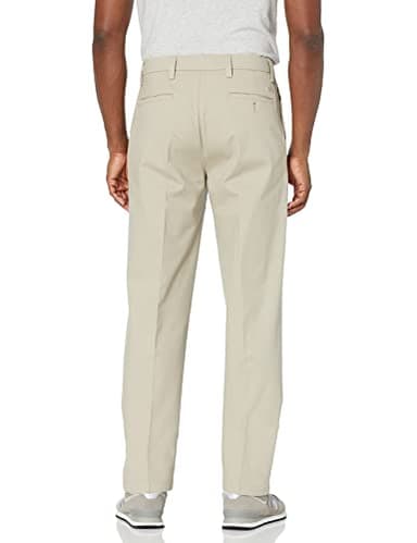 Dockers Men's Classic Fit Workday Khaki Smart 360 Flex Pants (Regular and Big & Tall), Safari Beige, 36W x 29L - Image 2