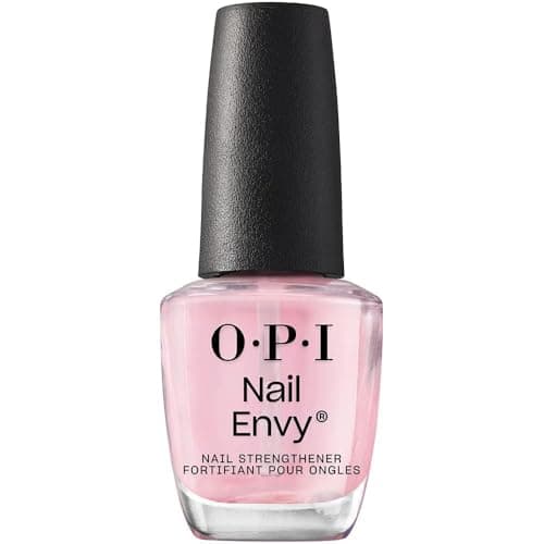 OPI Nail Envy Strengthener Pink to Envy | Sheer Soft Pink Crème Strengthening Nail Polish Treatment | Strengthen Weak & Thin Nails - Image 1
