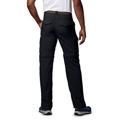 Columbia Men's Silver Ridge Convertible Pant, Breathable, UPF 50 Sun Protection, Black, 34x34 - Image 2