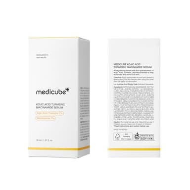 medicube Kojic Acid Turmeric Clarifying & Balancing Capsule Serum for Troubled Skin | Soothing & Brightening Facial Serum | Niacinamide & Glow Capsules for Hydration and Barrier Support | 1.01 fl.oz - Image 8