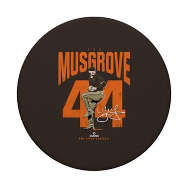 Joe Musgrove | San Diego Baseball Players | MLBJMU3921 PopSockets Adhesive PopGrip - Image 3
