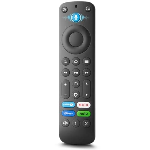 Replacement Voice-Remote-Control for TV-Stick/TV Cube and for Insignia/Toshiba/Pioneer Smart TVs - Image 1