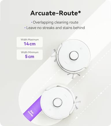 NARWAL Freo Mate Robot Vacuum and Mop Comb, Washing & Drying, Dirt Sense Ultra Clean, Auto Add Cleaner, LCD Display, Smart Swing, Arcuate-Route, WiFi, APP Control, White - Image 10