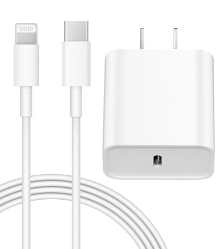 iPhone 14 13 12 Charger Fast Charging 20W PD USB C Wall Charger with 6FT Fast Charging Cable Compatible iPhone 14/13/12/11/Pro/Pro Max/Mini/Xs Max/XR/X, iPad - Image 1