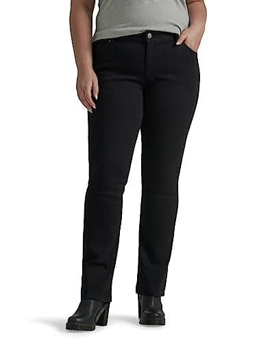 Lee Women's Legendary Mid Rise Bootcut Jean Black 12 - Image 1