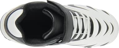 CAMVAVSR Unisex-Child Baseball Cleats Kids Softball Shoes for Boys Girls Rubber Molded Little Children Big Youth Sneakers Easy to Wear Sports Footwear Black Size 13 - Image 3