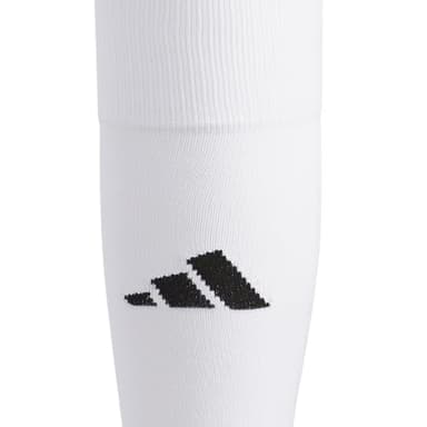 adidas Copa Zone Cushion 5 OTC, Soccer, Mens Compression Workout Socks, Over The Calf, White/White, Large (1 Pair) - Image 3