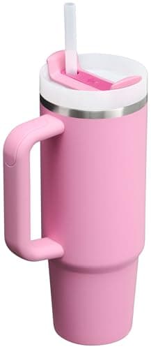 STANLEY Quencher H2.0 Tumbler with Handle and Straw 30 oz | Flowstate 3-Position Lid | Cup Holder Compatible for Travel | Insulated Stainless Steel Cup | BPA-Free | Peony - Image 2