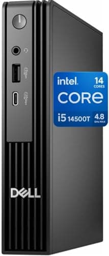 Dell Pro Micro Business Desktop(Replace Optiplex 7020 MFF), Intel i5-12500T, 6 Cores, up to 4.40 GHz, 16GB DDR5 RAM, 512GB PCIe SSD, RJ-45 Ethernet, HDMI, DP, WiFi 6E, Windows 11 Pro - Image 1