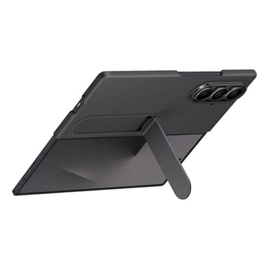 Samsung Galaxy Z Fold7 Silicone Phone Case, Protective Cover with Stand, Secure Grip, Soft, Comfortable Design, US Version, Black - Image 5