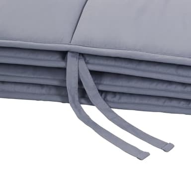 Thickened Bedding Set, Anti-Collision Pad for Cornor Side (Gray) - Image 2