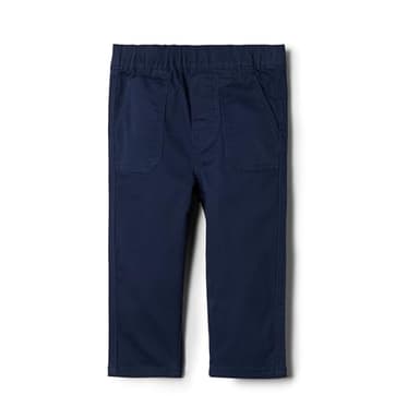 Amazon Essentials x Sofia Grainge Baby Boys' Stretch Chino, Navy, 24 Months - Image 1