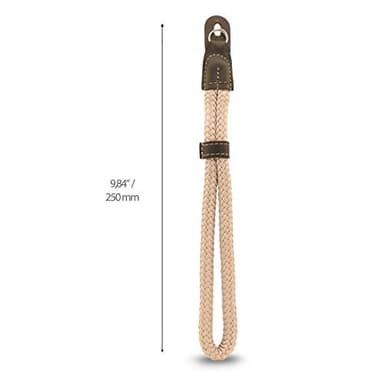 MegaGear SLR, DSLR Camera Cotton Wrist Strap - Khaki Green, Large - 100cm/39inc - Image 3
