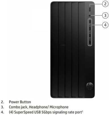 HP Desktop Computer Business Tower PC, Intel 6-Core i5-12500 (Beat i7-11700), 32GB DDR4 RAM, 1TB PCIe SSD, WiFi, Bluetooth, RJ-45, UHD Graphics 770, HDMI, VGA, Keyboard and Mouse, Windows 11 Pro - Image 5