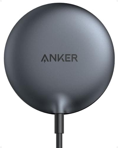 Anker MagSafe Charger Pad, MagGo iPhone 16 Wireless Charging Pad, Qi2 Certified 15W Wireless Charger, Compatible with iPhone 16/16 Plus/16 Pro/16 Pro Max/15/14/13/12 Series (Adapter Not Included) - Image 1