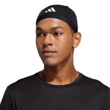 adidas Football Skull Cap, Black/White/2, One Size - Image 4