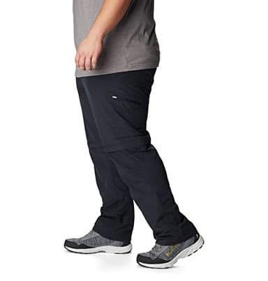 Columbia Men's Silver Ridge Convertible Pant, Breathable, UPF 50 Sun Protection, Black, 34x34 - Image 8