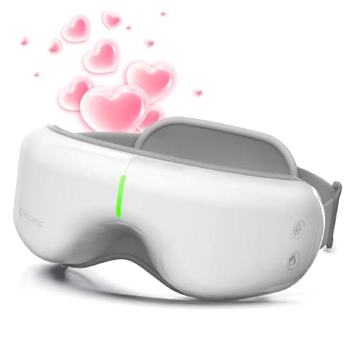Comfytemp Eye Massager with Heat, Birthday Gifts for Mom Wife Women Men Dad, FSA HSA Eligible Smart Heated Mask Massager with Music for Migraine, Eyes Fatigue, Puffiness, and Dryness Relief - Image 1