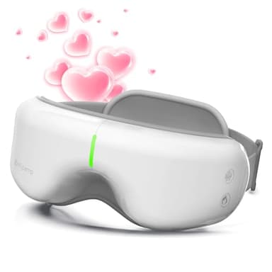 Comfytemp Eye Massager with Heat, Birthday Gifts for Mom Wife Women Men Dad, FSA HSA Eligible Smart Heated Mask Massager with Music for Migraine, Eyes Fatigue, Puffiness, and Dryness Relief - Image 1