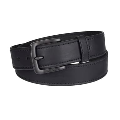Levi's Men's Casual Leather Belt, Matte Black, Medium (34-36) - Image 2
