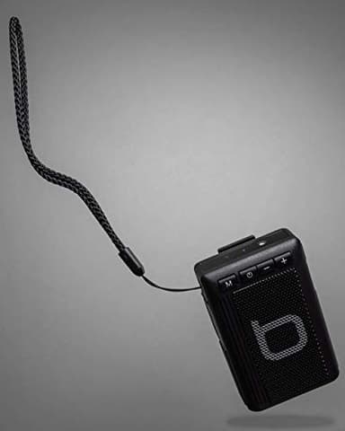 Bumpboxx Wireless Bluetooth Speaker | Blue | Retro Pager Beeper | Outdoor Portable Bluetooth Speaker | MP3 Player | LED Flashlight | Waterproof Speaker | Weighs 3.2oz (Renewed) - Image 5