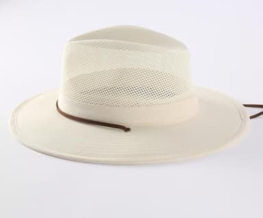Home Prefer Cotton Wide Brim Fedora Sun Hats for Men Women UPF 50+ Sun Protection Cap for Summer Outdoor Beige 7 1/2 - Image 6