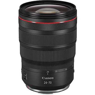 Canon RF24-70mm F2.8 L is USM Lens, Standard Zoom Lens, Compatible with EOS R Series Mirrorless Cameras, Black - Image 1