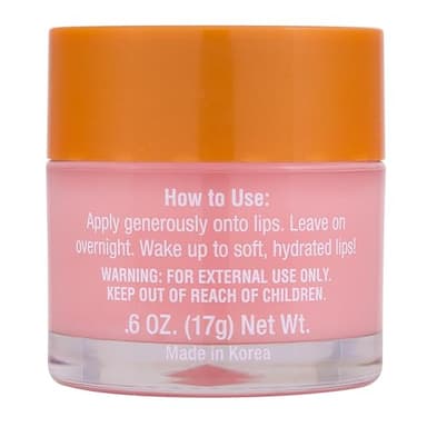 Tree Hut Watermelon Overnight Lip Mask | Leave on Overnight & Wake up to Soft, Hydrated Lips | Elevate your Self Care Routine | .6 oz. - Image 2