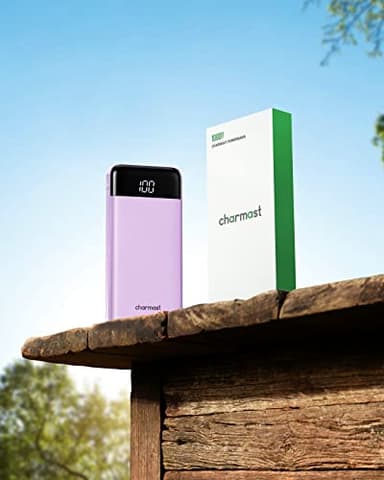 charmast Portable Charger with Built in Cables, Power Bank with Cords Wires, Slim 10000mAh Travel Battery Pack 6 Outputs 3 Inputs 3A Fast Charging for Samsung Google Pixel LG Moto iPhone iPad - Image 9