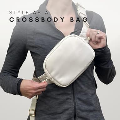 Hands Free Leash and Belt Bag | Cream, Leash Only - Image 4