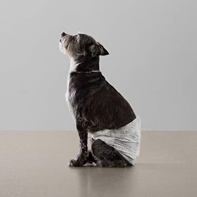 Amazon Basics Male Dog Diapers, 30 Count, Small, Ultra Absorbent Disposable Wrap with Secure Fit, Leakproof and Comfortable - Image 7
