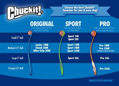 Chuckit Gen 1 Fetch Pack Dog Balls - Interactive Dog Toys, High-Bounce Fetch Ball, Floating Ultra and Rugged Balls, Durable - Size Medium, 2.5-inch Diameter, Set of 3 - Image 9