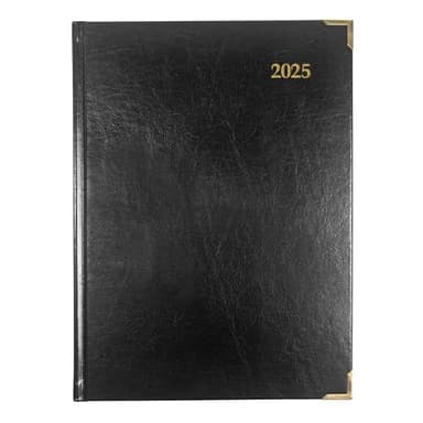 Brownline® 2025 Executive Weekly Planner, Appointment Book, 12 Months, January to December, Sewn Binding, 10.75" x 7.75", Black, Trilingual (CBE512-25) - Image 2