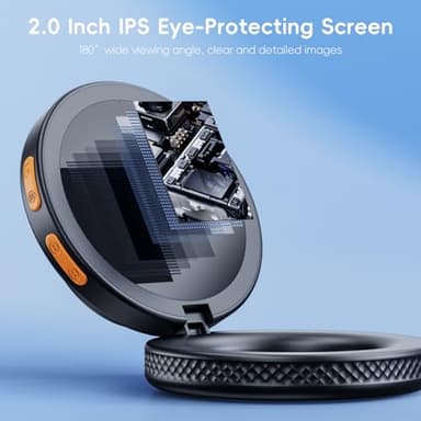 Coin Magnifying Glass, Portable Handheld Magnifying Glass with 3 Levels of Adjustable Light, Coin Magnifier with Light for Seniors Reading, Jewelry, Exploring, Inspection - Image 5