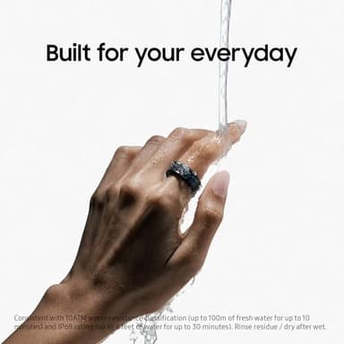 SAMSUNG Galaxy Ring, AI Smart Ring, Size First w/Sizing Kit, No App Subscription, Fitness Monitor, Sleep Tracker, Up to 7-Day Battery, Size 12, Titanium Gold + $100 Amazon Gift Card - Image 5