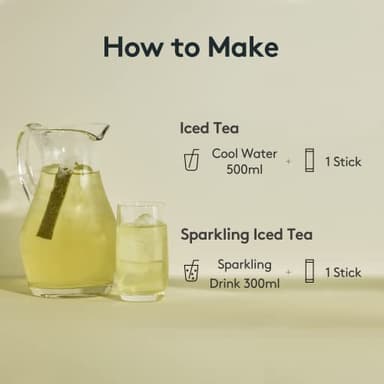 OSULLOC Cold Green Tea, Stick-Type in Pouch Package, Premium Organic Pure Tea from Jeju, 20 count, 1.41 oz, 40g - Image 7