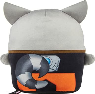Mattel Marvel Cuutopia 10-inch Rocket Raccoon Plush Character, Super Hero Soft Rounded Pillow Doll, Collectible Toy for Kids & Fans Ages 3 Years Old & Up - Image 4
