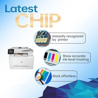 GoToners 952XL Latest Upgrade Compatible Ink Cartridges Combo Pack Replacement for HP 952 XL Use for Officejet Pro 8710 8720 7740 8210 8740 8715 7720 8725 8730 (4, XL) - Image 3