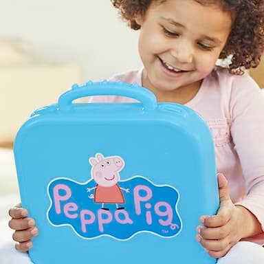 Peppa Pig Peppa’s Alphabet Case, ABC Learning Toys, Puzzle Preschool Games for Classroom, Back to School Gifts for Kids, Ages 3+ - Image 4