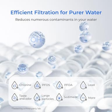 Waterdrop Alkaline Water Filter, Replacement for Berkey® BB9-2® Black Filters and Berkey® Gravity Water Filter System, Up to PH 9.2 (Pack of 2) - Image 6