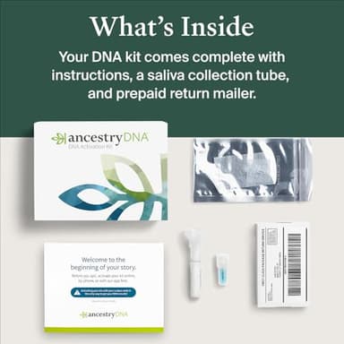 AncestryDNA + Traits Genetic Test Kit: Personalized Genetic Traits, DNA Ethnicity Test, Origins & Ethnicities, Complete DNA Test, Ancestry Reports - Image 9