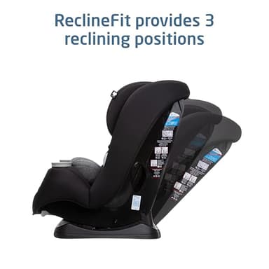 Maxi-Cosi Pria Max All-in-One Convertible Car Seat, Rear Facing Car Seat (4-40 lbs), Forward Facing Car Seat (22-65 lbs), High Back Booster Seat (40-100 lbs), Pure COSI, Essential Black - Image 6