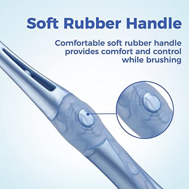 Medium Toothbrushes for Adults, Whitening Toothbrush with Spiral Medium Bristles for Smoke Tea Coffee Stain, Deep Plaque Removal, Rounded Bristle Tips for Gentle Cleaning - Image 6