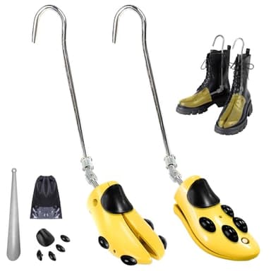UHIAGREE Boot Stretchers for Cowboy Boots, Adjustable Boot Stretcher for Women Men Thick High Instep & Wide Feet (For Women's 9-14, Men's 8-13) - Image 1
