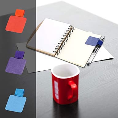 Yizerel Pen Loop Holder Set, 12 Pack Self-Adhesive Pencil Holder Elastic Design for Notebooks, Journals, Calendars with 12 Colors (12 Pcs) - Image 5