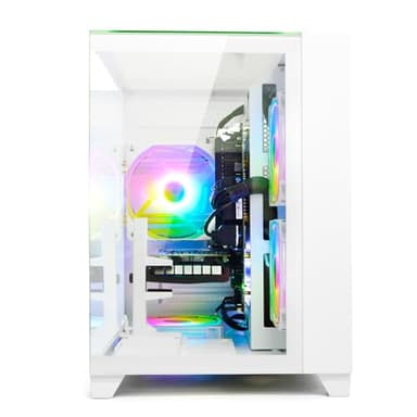 Gaming Desktop PC Intel 13th Gen i5-13400F 10-Core | RTX 3050 | 6GB DDR4 RAM | 1TB NVMe SSD | High-Performance Tower Computer for Gaming, Home & Office (White) - Image 5